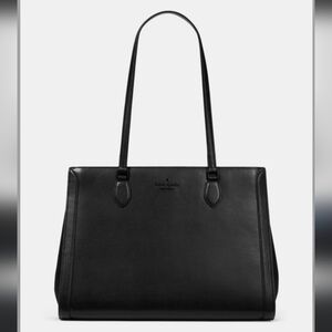 Kate Spade Madison Suede Large Laptop Tote, Black
